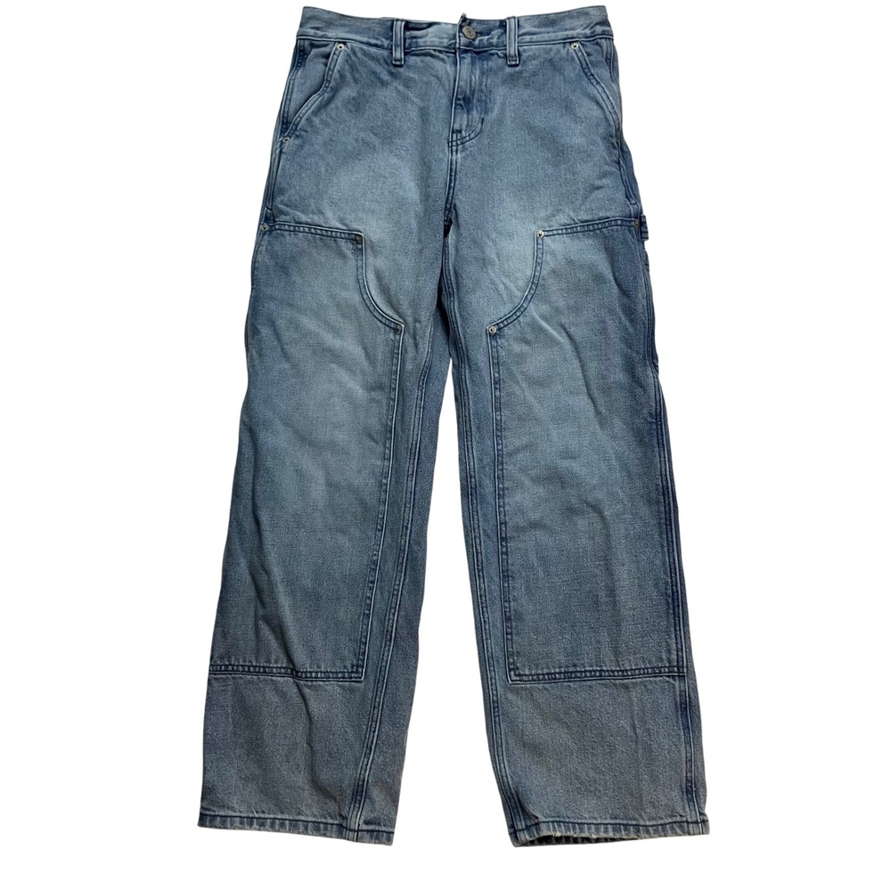 Pacsun Baggy Carpenter Jeans Light Wash Denim Women's Size 28x30